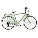 Bici Uomo Telaio Alluminio Linea Cottage Misura 28 Bicicletta Cambio 6v City Bike Vintage Completa Di Accessori Finiture Panna - 57 Verde Pastello Opaco - Foto miniatura 1