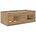 Struttura Letto Loft con Mobile 3 pz Rovere Artigianale - Foto miniatura 5