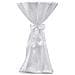 Copritavolo Bianco 70 Cm Con Fettuccia 2 Pezzi - Foto miniatura 4