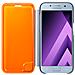 Flip Cover Neone per Galaxy A3 2017 Colore Blu - Foto miniatura 4
