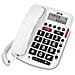 Telefono Fisso Per Anziani 3293b Bianco - Foto miniatura 3