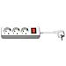 3-way Schuko Socket 3M White - Foto miniatura 1