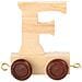 Lettera F Trenino In Legno - Foto miniatura 1