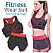 Completino Yoga Sport Palestra Donna Top Canotta Reggiseno + Pantaloncino - Foto miniatura 1