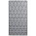 Tappeto Da Esterni Bianco E Nero 80x150 Cm In Pp - Foto miniatura 2