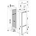 Frigorifero Combinato da Incasso HAC20 T321 MultiCool Flow Classe F Capacità Netta 280 Litri - Foto miniatura 10