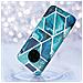Custodia Compatibile Con Huawei Mate 30 Pro In Marmo Blue Wave No. 13 - Coperchio Protettivo In Silicone Tpu Con Motivo A Mosaico - Foto miniatura 4