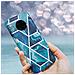 Custodia Compatibile Con Huawei Mate 30 Pro In Marmo Blue Wave No. 13 - Coperchio Protettivo In Silicone Tpu Con Motivo A Mosaico - Foto miniatura 7