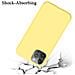 Custodia Compatibile Con Apple Iphone 12 / Iphone 12 Pro In Liquid Giallo - Coperchio Protettivo In Silicone Tpu Flessibile - Foto miniatura 4
