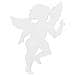Silhouette Angel, White, 60cm - Foto miniatura 1