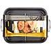 Stampo Da Forno Con Griglia E Manici, 37 X 29 X 5,5 Cm, Acciaio Inox - Foto miniatura 4