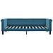 Divano Letto Con Letto Estraibile Blu 80x200 Cm In Velluto - Foto miniatura 2