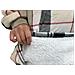 Felpa Plaid Coperta Retro Agnellato Con Tasca Sherpa Inverno Caldo Galway A Quadri - Foto miniatura 3