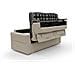 Avalon Divano Letto Alto 18 Cm. Smacchiabile T03 Beige - Foto miniatura 5