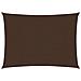 Parasole A Vela Oxford Rettangolare 5x7 M Marrone - Foto miniatura 1