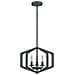 Lampadario Industrial Nordico Vanguard Acciaio Nero Antico 3 Luci E14 - Foto miniatura 1