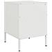 Comodino Bianco 36x39x50,5 cm in Acciaio - Foto miniatura 4