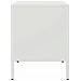Comodino Bianco 36x39x50,5 cm in Acciaio - Foto miniatura 8