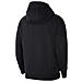 Felpa Con Cappuccio Full Zip Cw6891-010 Bambino Taglia M Colore Nero - Foto miniatura 2