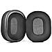 Cuscinetti Auricolari In Memory Foam Sostitutivi Per Razer Blackshark V2 X, Protezione Microfono Black - Foto miniatura 4