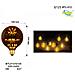 Lampadina Led 3w Luce Calda Attacco E27 Sfera Globo G125 Stella Luminosa 2200k - Foto miniatura 3