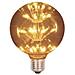 Lampadina Led 3w Luce Calda Attacco E27 Sfera Globo G125 Stella Luminosa 2200k - Foto miniatura 1