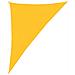 Vela Parasole 160 G/m Triangolare Giallo 4x5x6,8 M In Hdpe - Foto miniatura 2