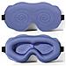 Mascherina Per Dormire 3d Con Design A Cavità Nasale Per Un Comfort Senza Pressione Purple - Foto miniatura 3