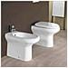Sanitari Filo Muro Compact : Wc, Bidet, Copriwater Bianco - Foto miniatura 1