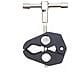 Morsetto A Pinza Di Granchio In Alluminio Nero - Supporto Cnc Per Live Streaming E Accessori - Foto miniatura 2