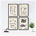 Set Di 4 Stampe Brevetti Di Attrezzi Meccanici Chiave Morsa Morsetti Sfondo Disegno D'igegneria E Brevetti Decorazione Domestica Senza Cornice A4 - Foto miniatura 1