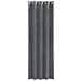 Tende con tende 2 pcs Grigio chiaro 140 x 245 cm Velluto - Foto miniatura 4