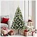 Albero di Natale artificiale a cerniera con neve fioccata - Foto miniatura 2
