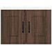 Pensile cucina con porta 2 pcs Rovere Marrone 60 x 31 x 40 cm - Foto miniatura 7