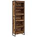 Armadio per Libri 2 pcs Legno vecchio 80 x 30 x 155 cm - Foto miniatura 1