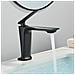 Rubinetto per lavabo da bagno, Blackswan, tipo M199, modello corto nero opaco, misura 16 cm - Foto miniatura 2