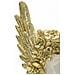 Scultura Athena Busto Femminile Con Corona Alata In Resina Bianca E Oro 32 Cm - Foto miniatura 5