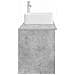 Set di mobili per il bagno 2 pcs Grigio Cemento - Foto miniatura 4