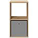 Comodino Rovere artigianale 35 x 32 x 68,5 cm Legno multistrato - Foto miniatura 6
