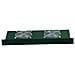 I-CASE FAN-TC2 - Gruppo 2 Ventole 1U per Rack 19'' con Termostato a LED, Nero - Foto miniatura 3