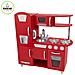 Legno Red Vintage Kitchen 84x34x91 53173 - Foto miniatura 2