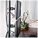ICA-LCD 350-D - Supporto da Scrivania per 2 Monitor 13-27'' con Morsetto - Foto miniatura 5