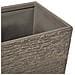 Vaso Rettangolare Per Interno Ed Esterno Marrone Scuro 29x70x50cm Edessa - Foto miniatura 27