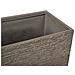 Vaso Rettangolare Per Interno Ed Esterno Marrone Scuro 29x70x50cm Edessa - Foto miniatura 4