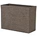 Vaso Rettangolare Per Interno Ed Esterno Marrone Scuro 29x70x50cm Edessa - Foto miniatura 24