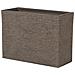 Vaso Rettangolare Per Interno Ed Esterno Marrone Scuro 29x70x50cm Edessa - Foto miniatura 15