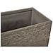 Vaso Rettangolare Per Interno Ed Esterno Marrone Scuro 29x70x50cm Edessa - Foto miniatura 9