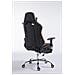 Poltrona Racing Limit XL Similpelle Nero Giallo con Poggiapiedi - Foto miniatura 5