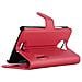 Custodia Compatibile Con Htc One X / X+ In Rosso Carminio - Coperchio Protettiva Con Chiusura Magnetica, Funzione Stand E Tasca Per Le Carte - Foto miniatura 5