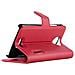 Custodia Compatibile Con Htc One X / X+ In Rosso Carminio - Coperchio Protettiva Con Chiusura Magnetica, Funzione Stand E Tasca Per Le Carte - Foto miniatura 12